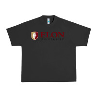 Pigment Black ELON UNIVERSITY Urban Heavy Tee - linhVisuals