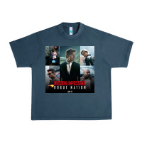 Midnight Navy Mission Impossible Urban Heavy Tee - linhVisuals