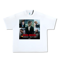 White Mission Impossible Urban Heavy Tee - linhVisuals