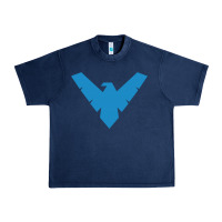 Navy nightwing Urban Heavy Tee - linhVisuals
