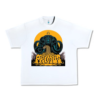 White PRIMUS Urban Heavy Tee - linhVisuals