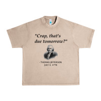 French Oak funny thomas jefferson usa history teacher student gift t shirt Urban Heavy Tee - linhVisuals