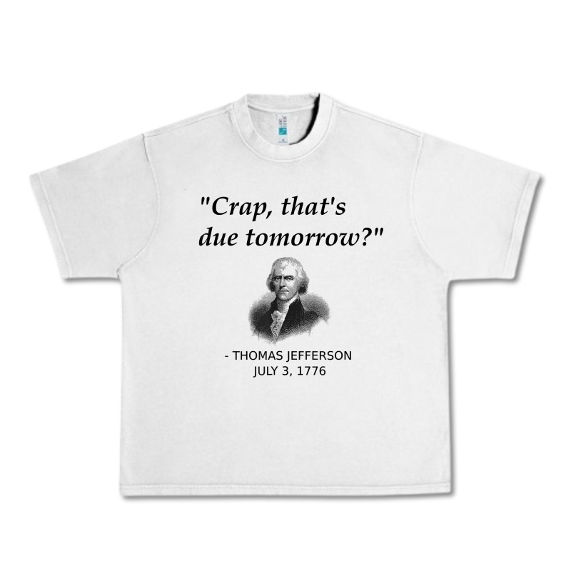 Funny Thomas Jefferson Usa History Teacher Student Gift T Shirt Urban Heavy Tee by linhVisuals | Teevron