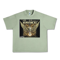 Oil Green Blackberry Smoke Urban Heavy Tee - linhVisuals