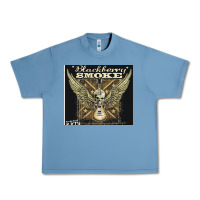 Pebble Blue Blackberry Smoke Urban Heavy Tee - linhVisuals