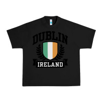 Black dublin ireland Urban Heavy Tee - linhVisuals
