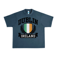 Midnight Navy dublin ireland Urban Heavy Tee - linhVisuals
