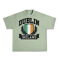 Oil Green dublin ireland Urban Heavy Tee - linhVisuals