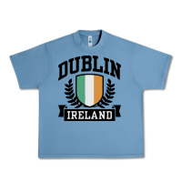 Pebble Blue dublin ireland Urban Heavy Tee - linhVisuals