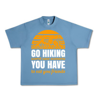 Pebble Blue hiking t  shirt go hiking Urban Heavy Tee - linhVisuals
