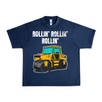 Navy asphalt paver gift premium t shirt Urban Heavy Tee - linhVisuals