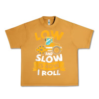 Peanut Butter asphalt paving operator quote low and slow is how i roll t shirt Urban Heavy Tee - linhVisuals