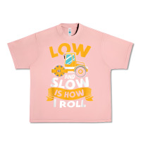 Salmon asphalt paving operator quote low and slow is how i roll t shirt Urban Heavy Tee - linhVisuals