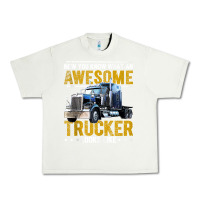 Pistachio awesome trucker big rig semi trailer truck driver gift men tank top Urban Heavy Tee - linhVisuals