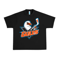 Black san diego gulls Urban Heavy Tee - linhVisuals