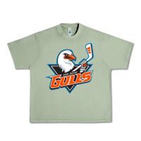 Oil Green san diego gulls Urban Heavy Tee - linhVisuals