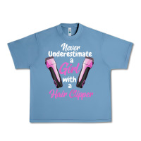 Pebble Blue barber shirts for women   funny hairdresser barber t shirt Urban Heavy Tee - linhVisuals