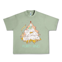 Oil Green purity ring müsïc Urban Heavy Tee - linhVisuals