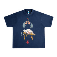 Navy purity ring müsïc Urban Heavy Tee - linhVisuals
