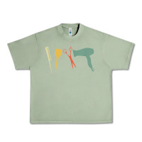 Oil Green barber vintage hairdresser hairstylist cosmetologist t shirt Urban Heavy Tee - linhVisuals