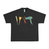 Barber Vintage Hairdresser Hairstylist Cosmetologist T Shirt Urban Heavy Tee | Teevron
