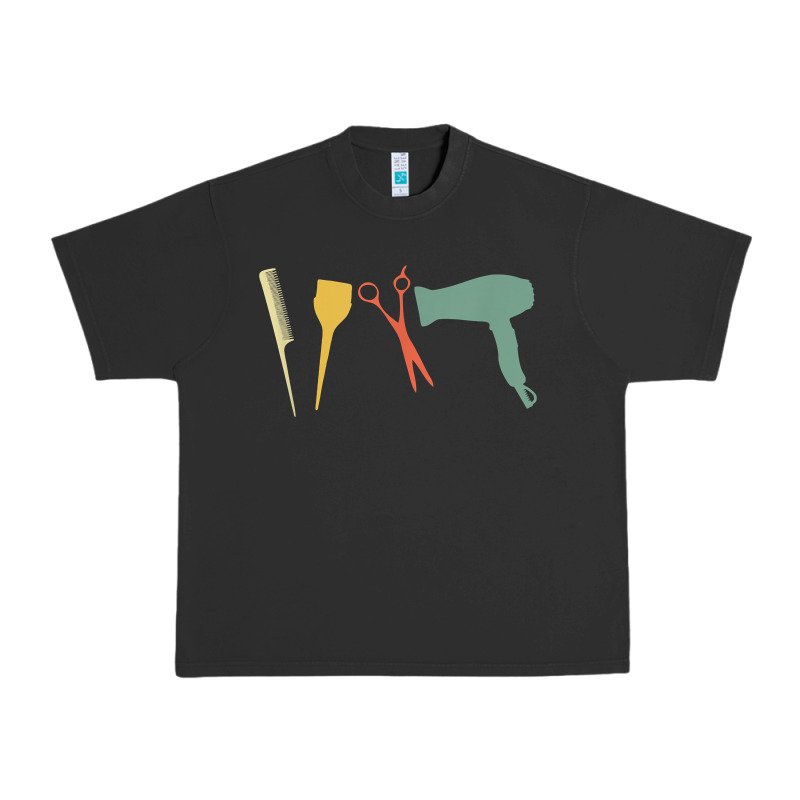 Barber Vintage Hairdresser Hairstylist Cosmetologist T Shirt Urban Heavy Tee by linhVisuals | Teevron