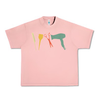 Salmon barber vintage hairdresser hairstylist cosmetologist t shirt Urban Heavy Tee - linhVisuals