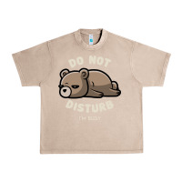 French Oak do not disturb i'm busy funny lazy gift Urban Heavy Tee - linhVisuals