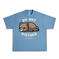 Pebble Blue do not disturb i'm busy funny lazy gift Urban Heavy Tee - linhVisuals