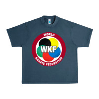 Midnight Navy #world karate federation Urban Heavy Tee - linhVisuals