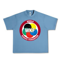Pebble Blue #world karate federation Urban Heavy Tee - linhVisuals