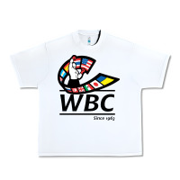 White #world boxing council Urban Heavy Tee - linhVisuals