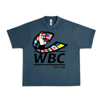 Midnight Navy #world boxing council Urban Heavy Tee - linhVisuals