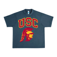 Midnight Navy #usc Urban Heavy Tee - linhVisuals