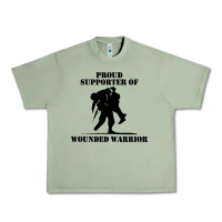 Oil Green wounded war Urban Heavy Tee - linhVisuals
