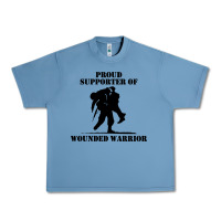 Pebble Blue wounded war Urban Heavy Tee - linhVisuals