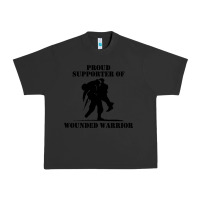 Pigment Black wounded war Urban Heavy Tee - linhVisuals