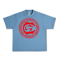 Pebble Blue cartel de santa Urban Heavy Tee - linhVisuals