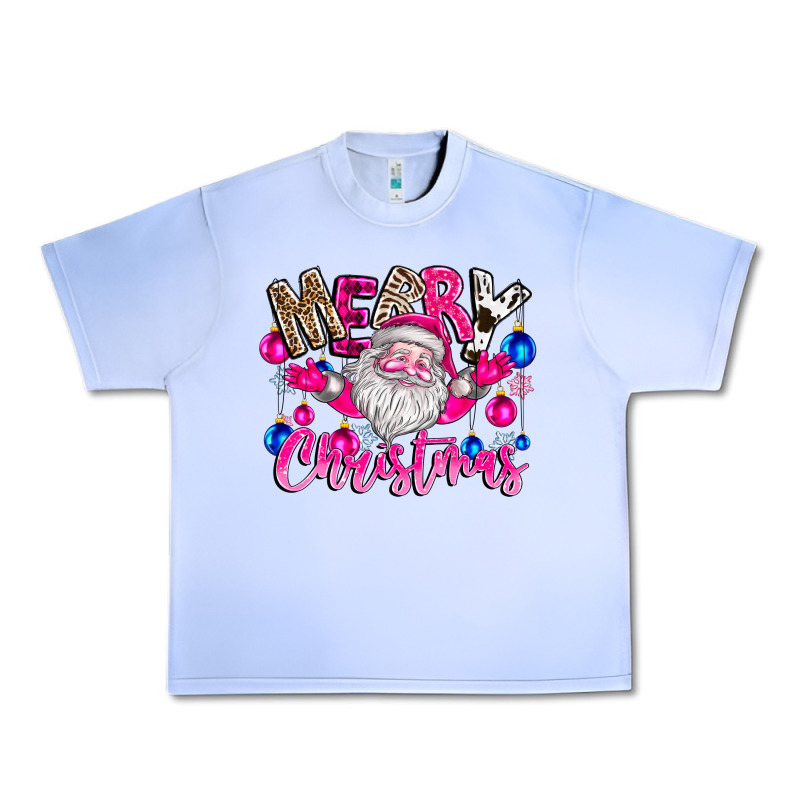 Merry Christmas Santa Urban Heavy Tee by CowhideDigitalArt | Teevron