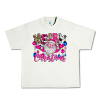 Pistachio merry Christmas santa Urban Heavy Tee - CowhideDigitalArt