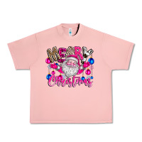 Salmon merry Christmas santa Urban Heavy Tee - CowhideDigitalArt