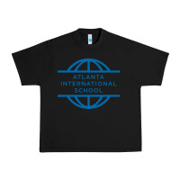 Black atlanta international school Urban Heavy Tee - linhVisuals