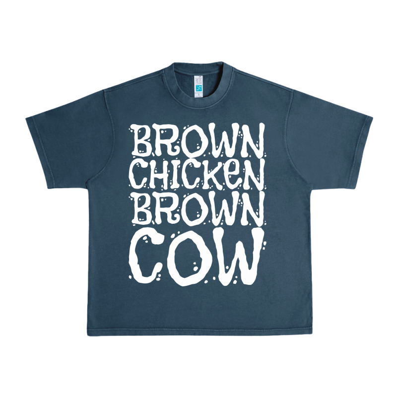 Brown Chicken Brown Cow Urban Heavy Tee by linhVisuals | Teevron
