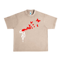 French Oak banksy Urban Heavy Tee - linhVisuals