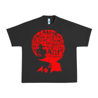 Pigment Black angela davis political activist Urban Heavy Tee - linhVisuals