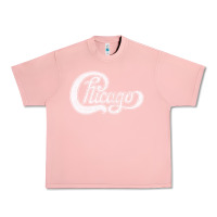 Salmon chicago retro styled faded design Urban Heavy Tee - linhVisuals