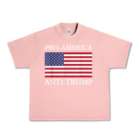 Salmon pro america anti trump shirt   american usa flag resist t shirt Urban Heavy Tee - linhVisuals