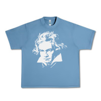 Pebble Blue beethoven Urban Heavy Tee - linhVisuals