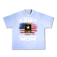 Grape Ice proud army national guard mom with american flag gift pullover hoodie Urban Heavy Tee - linhVisuals