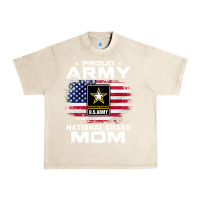 Sandshell proud army national guard mom with american flag gift pullover hoodie Urban Heavy Tee - linhVisuals